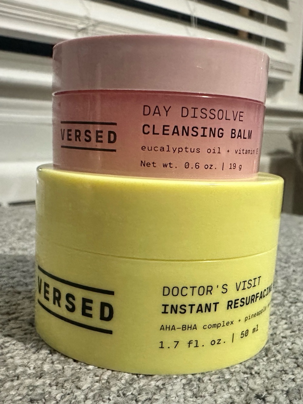 Versed Skincare Duo Doctor’s Visit Resurfacing Mask + Day Dissolve Balm ✨